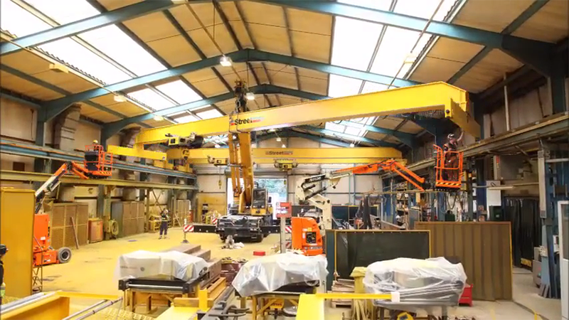 单梁桥式起重机安装