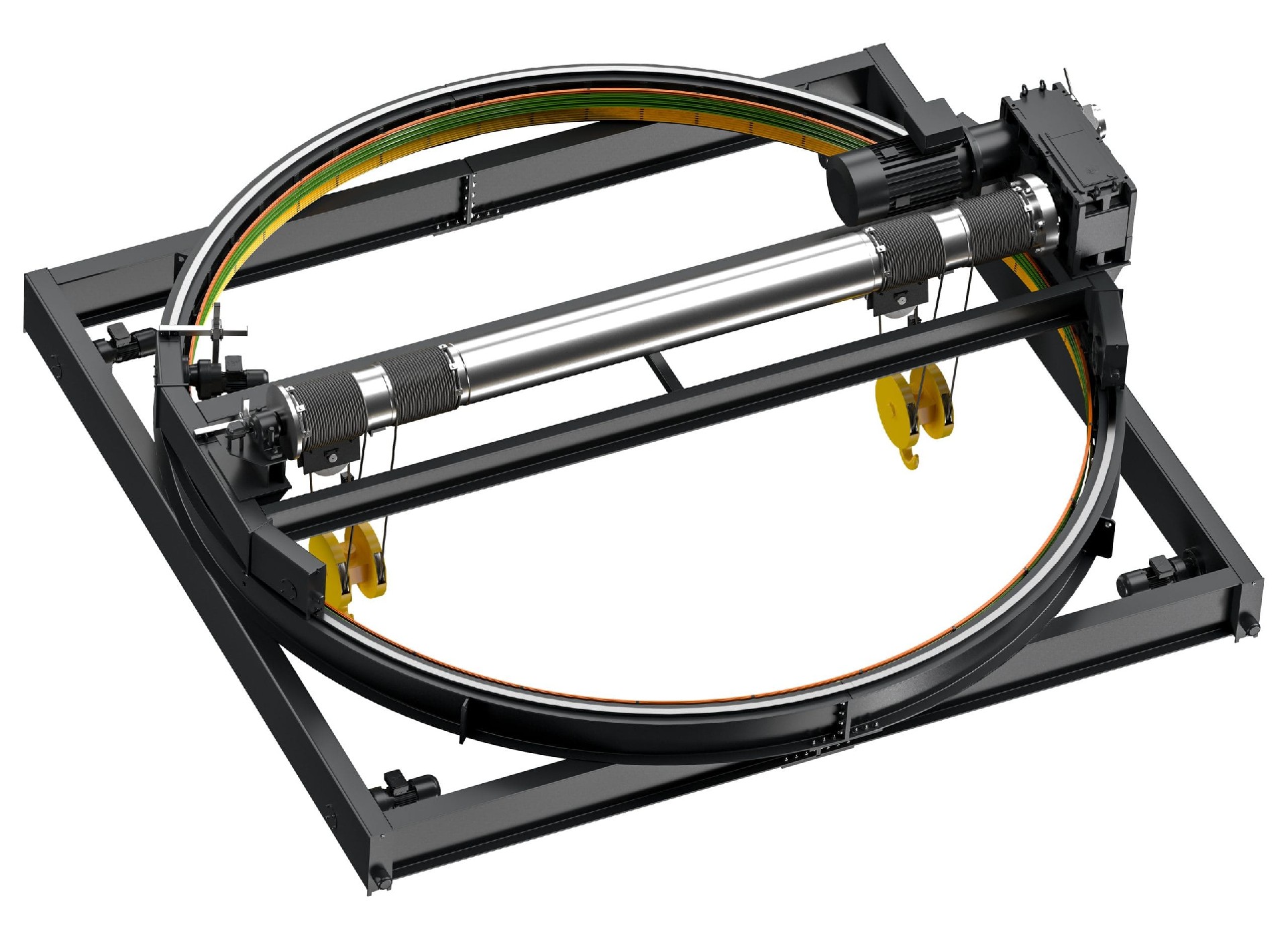 多支点旋转吊起重机